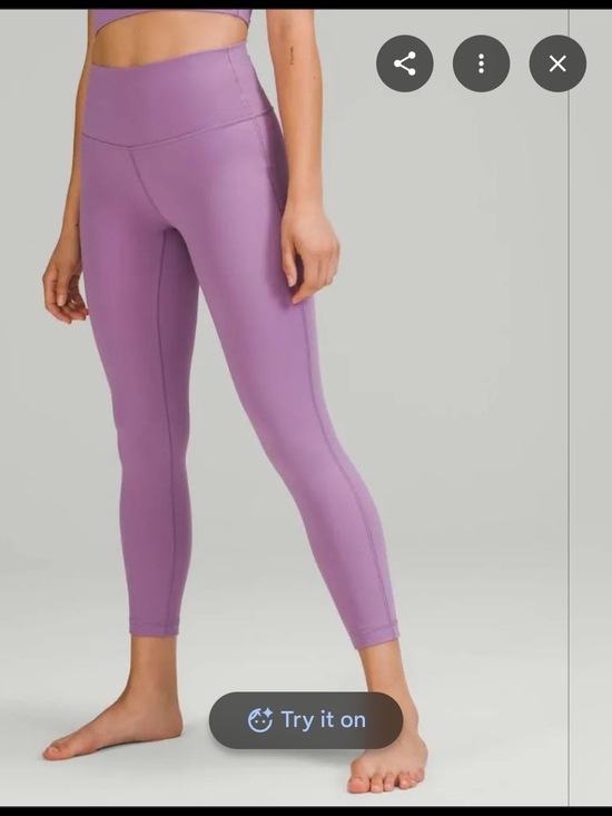 lululemon athletica Pants - NWOT Lululemon Wunder Under High-Rise Tight 25" Wisteria Purple - Size 14